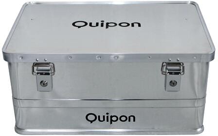 Aluminiumsboks Classic 48L med sylinderlås fra Quipon