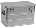Aluminiumsboks Classic 68L, 57x39x38 cm fra Alutec vist forfra