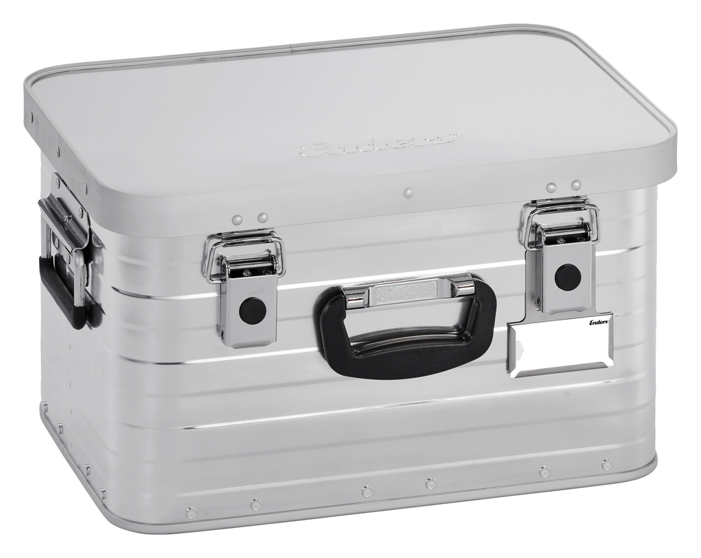 Aluminiumsboks Toronto 29 liter, 3 kg forfra