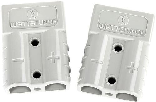 Anderson-kontakt 50A, 4-6 mm² kabeltverrsnitt - WATTSTUNDE forfra