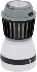 Androm insektlampe og bordlykt forfra hvit modell