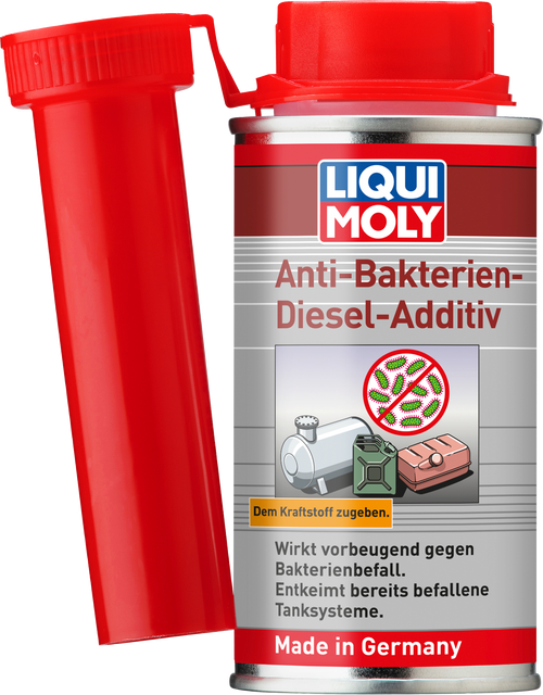 Anti-bakterie dieseladditiv 125 ml for bobil - Liqui Moly flaske foran