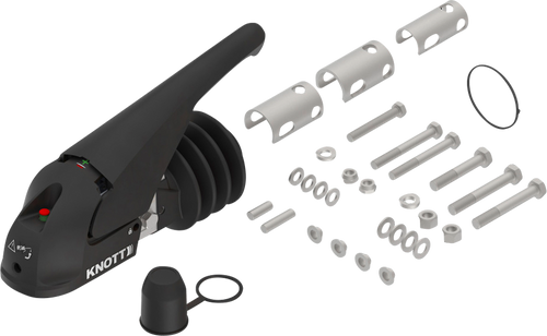 Antislingrekobling KS30 for trekkrør 35-50 mm fra Knott forfra