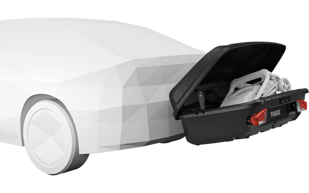 Arcos Box hekboks 300 l 17 kg svart - Thule med aerodynamisk design