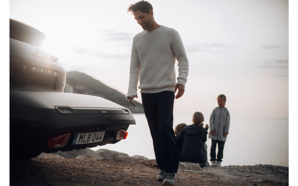 Montert Arcos plattform basis for hekboks til tilhengerfeste - Thule