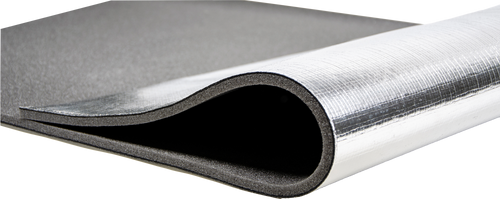 ArmaComfort Barrier lyddempmatte aluminium 2x1 m forfra