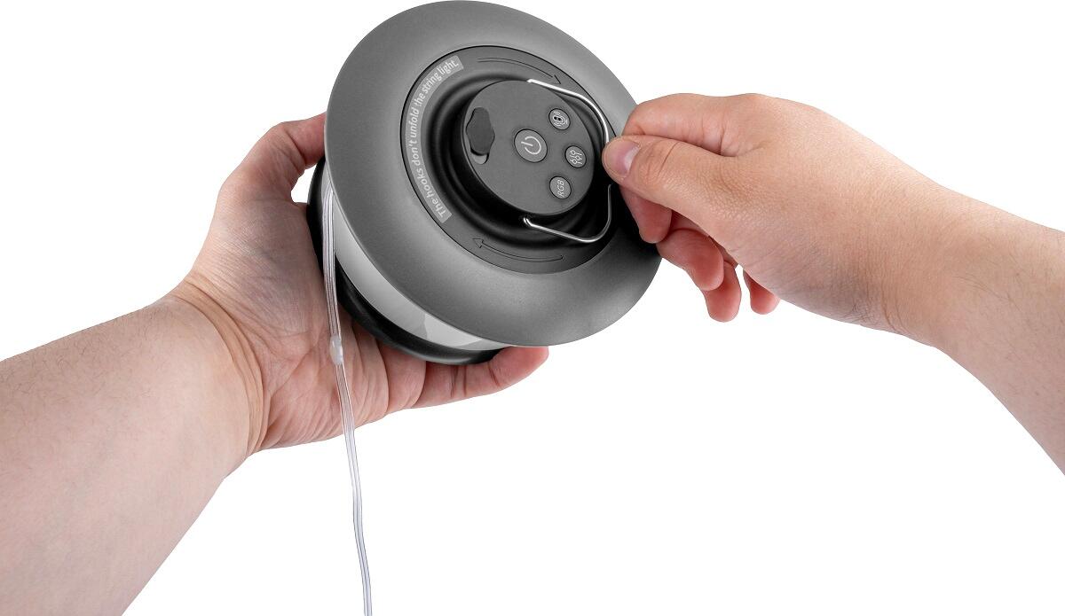 Astra LED-lyslenke 10m med campinglampe 2-i-1 - Brunner