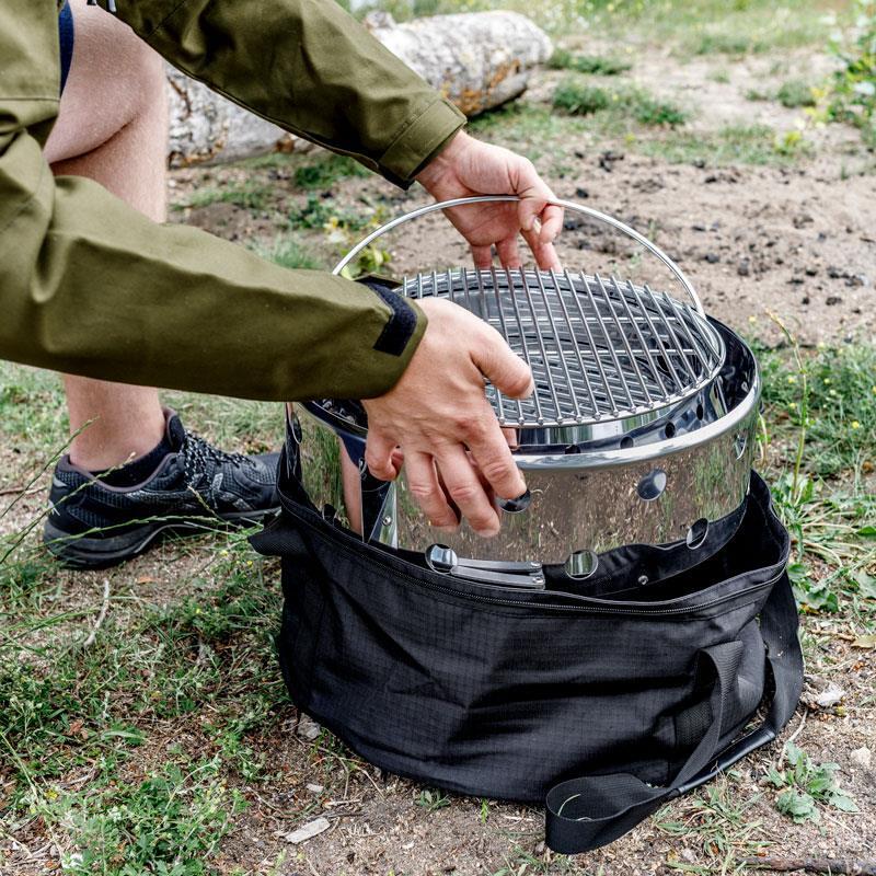 Atago kullgrill og ovn montert og klar til bruk