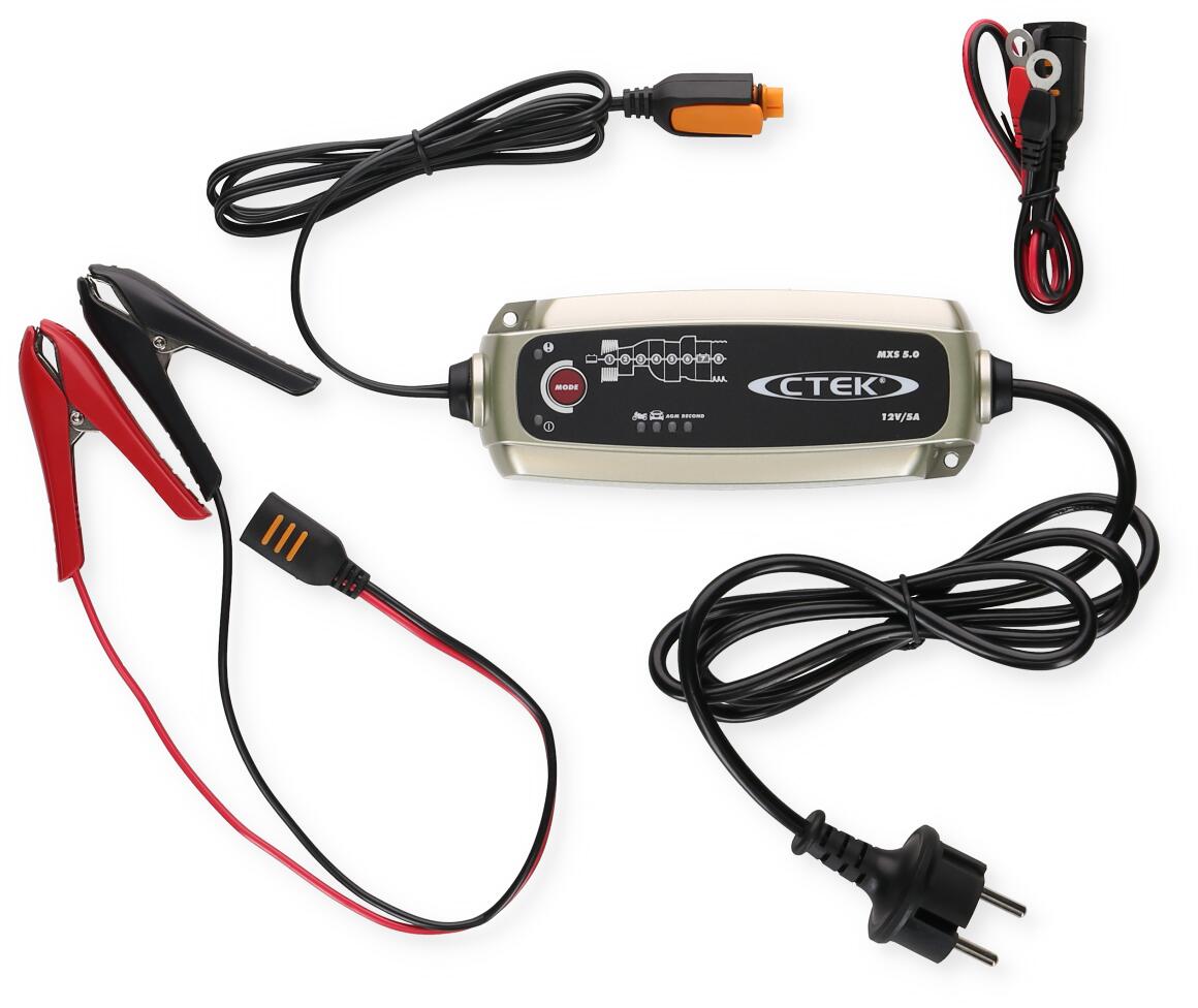 Automatisk batterilader MXS 5.0 forfra
