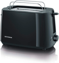 Automatisk toaster 2 spor 700 W med rundstykkevarmer fra Severin forfra