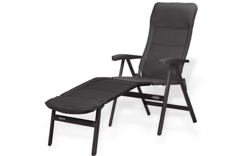 Bakside av Avantgarde Noblesse Deluxe klappstol svart