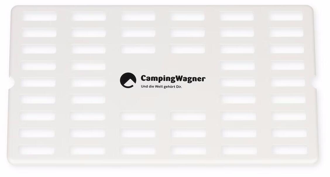 Avdrypningsrist for kjølebokser i ABS-plast Camping Wagner bakside