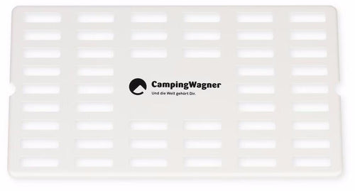 Avdrypningsrist for kjølebokser i ABS-plast Camping Wagner bakside