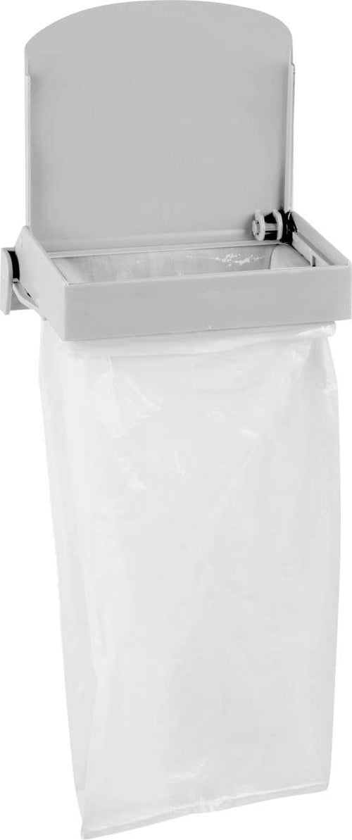 Avfallsbeholder Trapsy 3,5 l med klemmramme og lokk for campingbruk