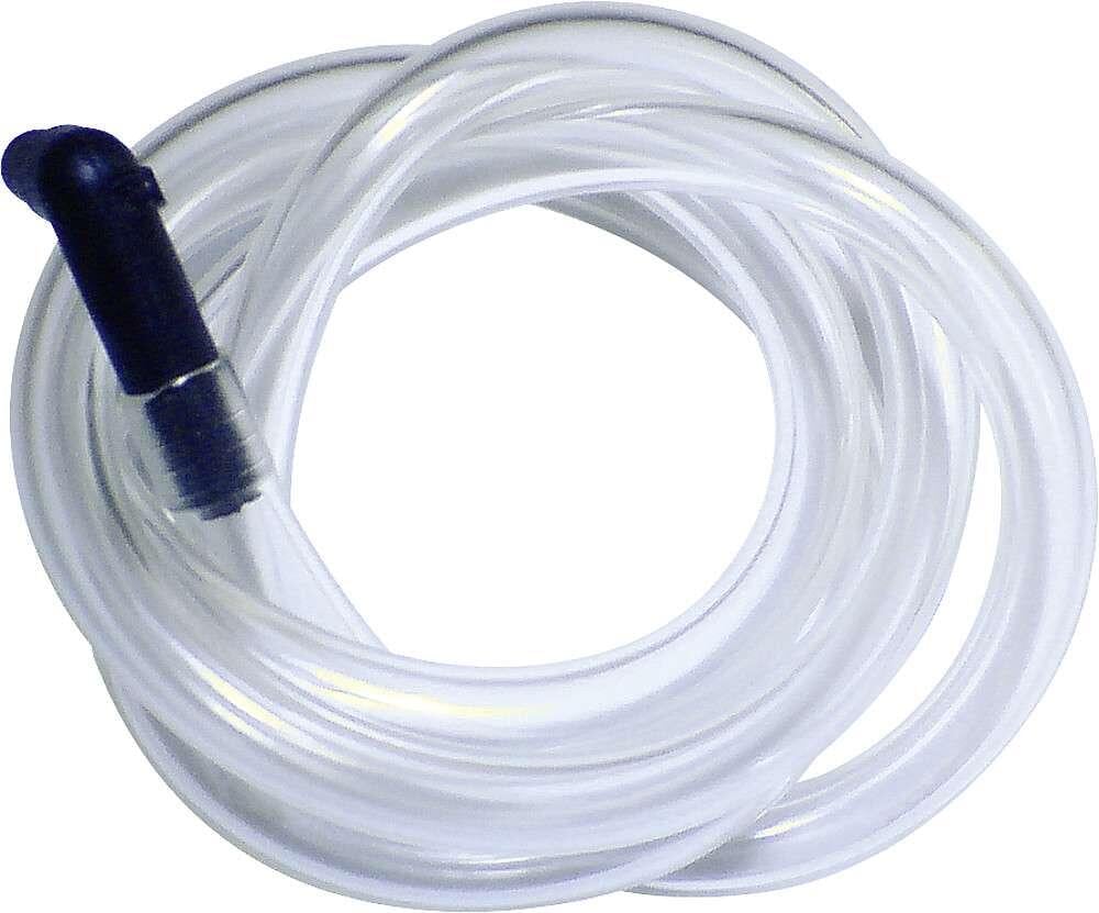 Avgasningsslange med vinkelkobling 80 cm for syrebatterier forfra