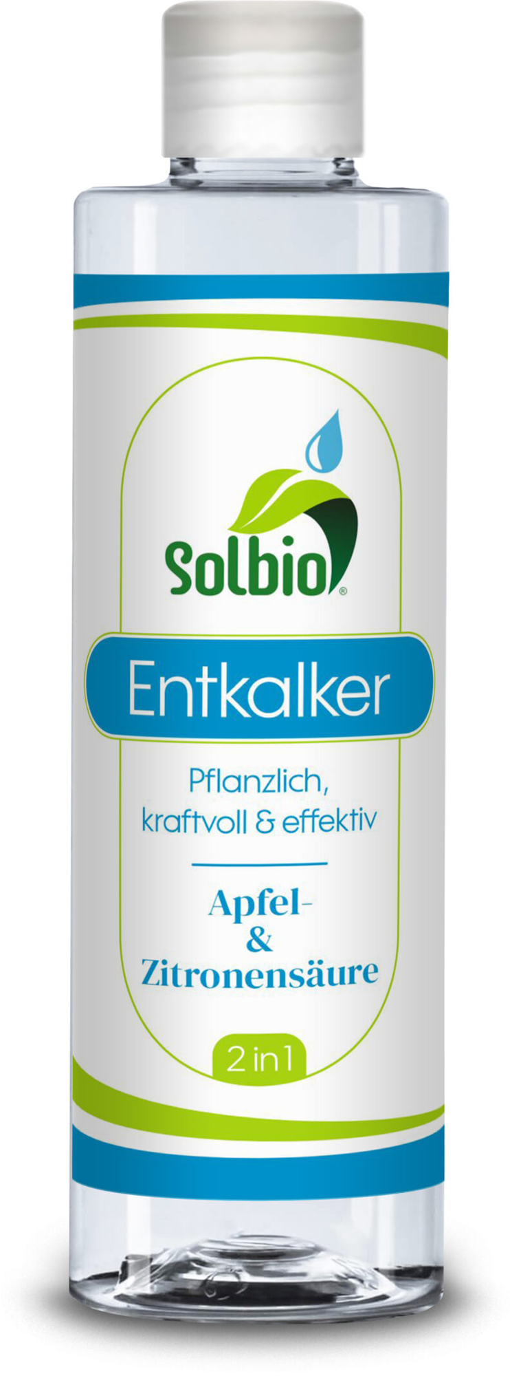 Avkalker for vanntank boiler og kassettoalett 250 ml Solbio front