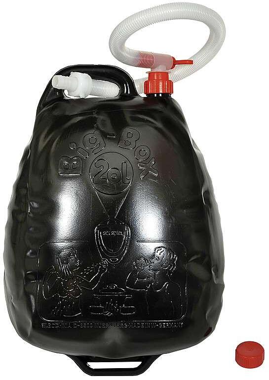 Avløpspose 20 l med kran og slange - Yachticon front