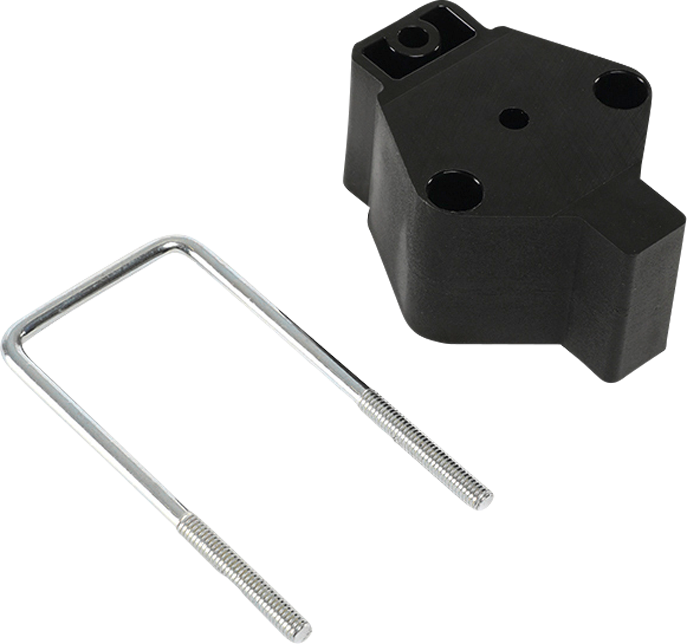 Avstandsholder for Aluski skistativ 40 mm forhoyning - forfra