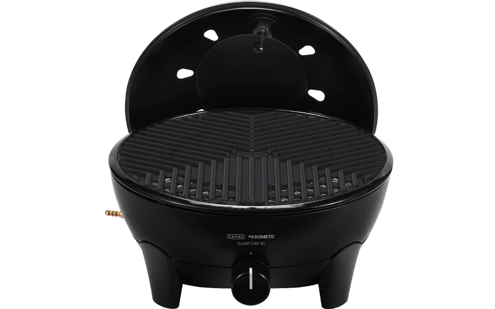 Detalj av grillrist med keramisk belegg på Bærbar gassgrill Glamp Chef 40