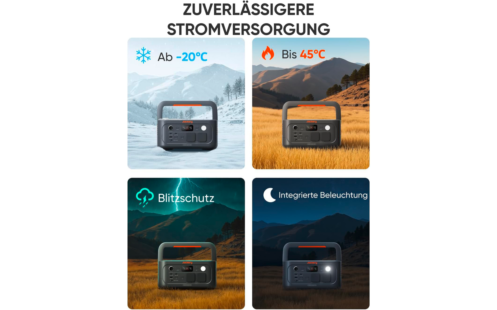 Bærbar powerstation Explorer 500 v2 512 Wh 500 W LiFePO4 i bruk på reise
