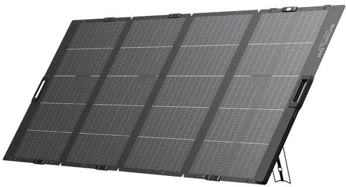 Bærbart solcellepanel 400W lett 10,2 kg IP68 - EcoFlow forfra