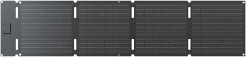 Bærbart solcellepanel 60W med USB-C Ecoflow bakside