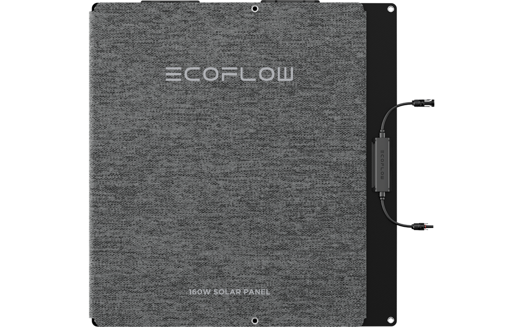 Bærbart solcellepanel NextGen 160W monokrystallinsk 5,6 kg - EcoFlow
