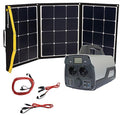 Bærbart solcellesett Energy Generation Kit 135W med solcelleveske for camping