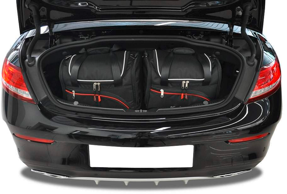 Bagasjeromsvesker 4-delers sett for Mercedes-Benz C-Klasse Cabriolet A205 forfra