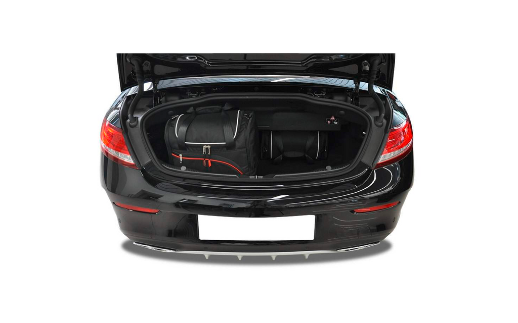 Bagasjeromsvesker 4-delers sett for Mercedes-Benz C-Klasse Cabriolet A205 bakside
