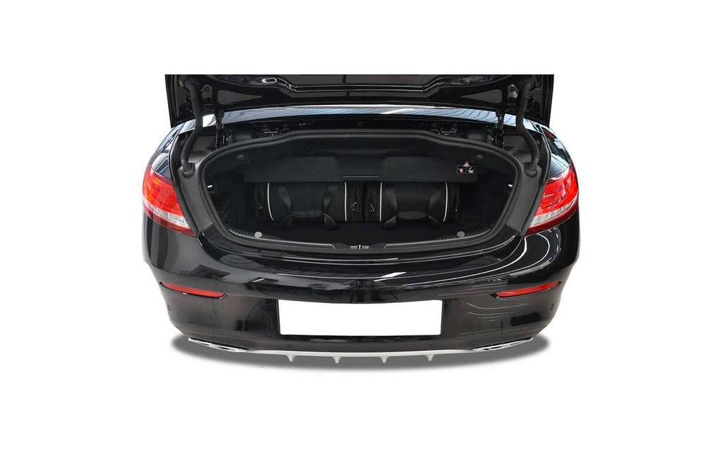 Detalj av glidelås på Bagasjeromsvesker 4-delers sett for Mercedes-Benz C-Klasse Cabriolet A205