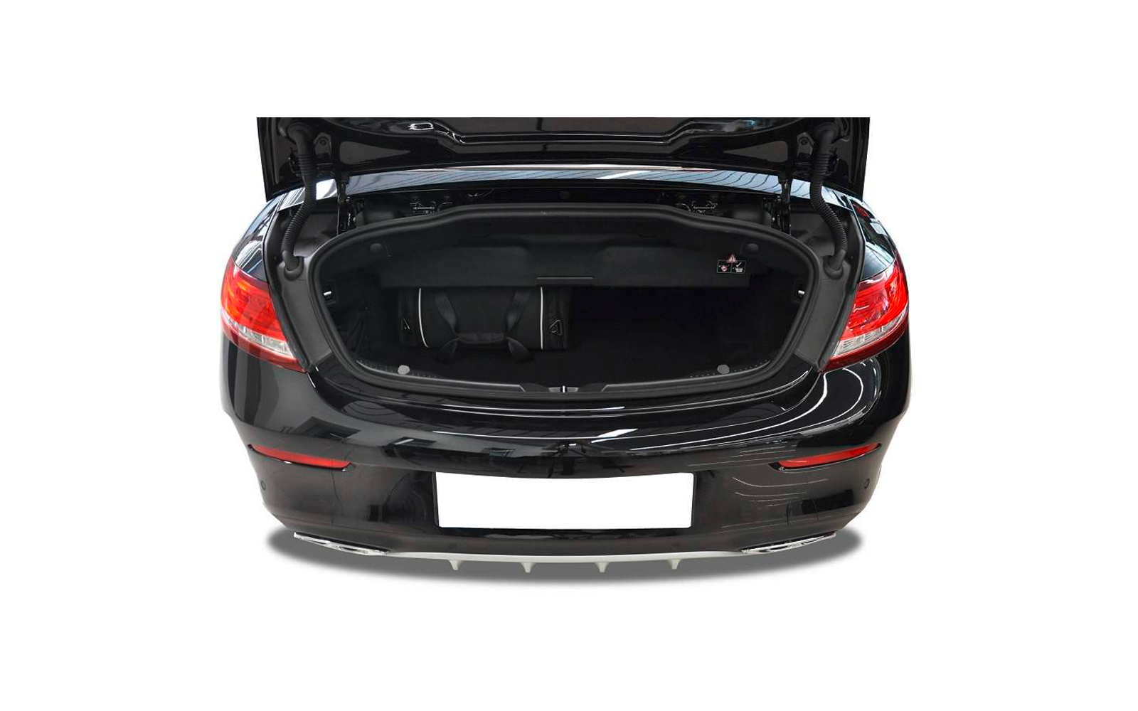 Montert Bagasjeromsvesker 4-delers sett for Mercedes-Benz C-Klasse Cabriolet A205 i bagasjerom