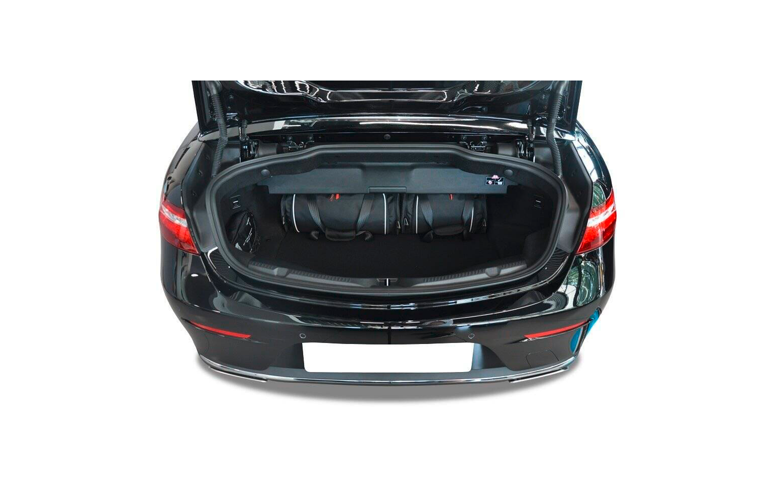Montert Bagasjeromsvesker 4-delers sett for Mercedes-Benz E-Klasse Cabriolet A238 i bil