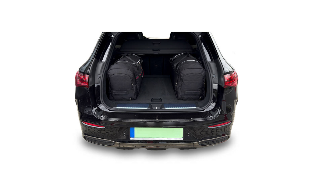 Montert Bagasjeromsvesker 4-delers sett for Mercedes-Benz EQE SUV fra 2023 i bil