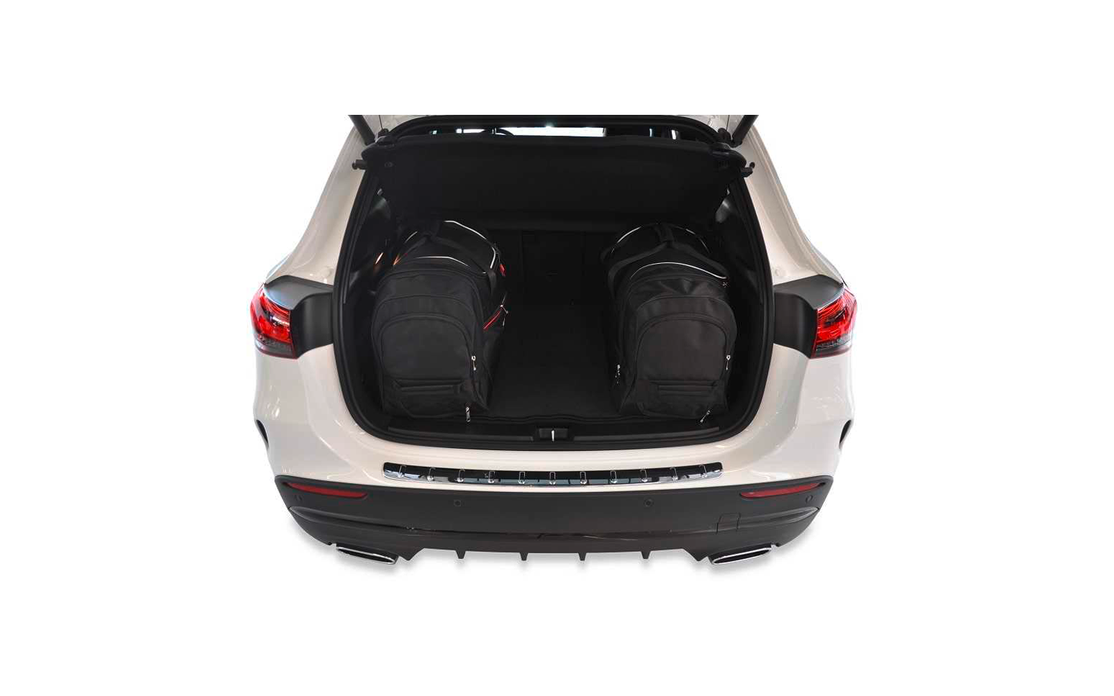Montert Bagasjeromsvesker 4-delers sett for Mercedes-Benz GLA H247 fra 2020 - KJUST i bagasjerom