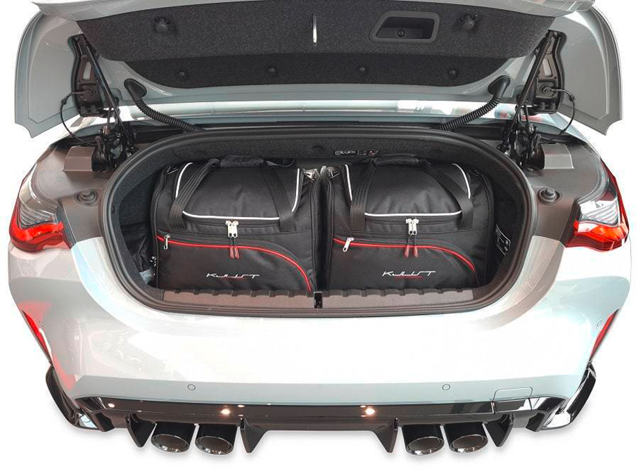 Bagasjeromsvesker 4-delers sett for BMW 4-serie Cabriolet G23 fra 2020 forfra