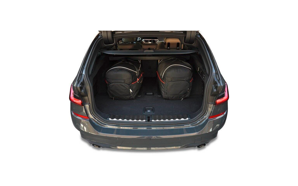 Montert Bagasjeromsvesker 5-delers sett for BMW 3-serie Touring G21 i bagasjerom