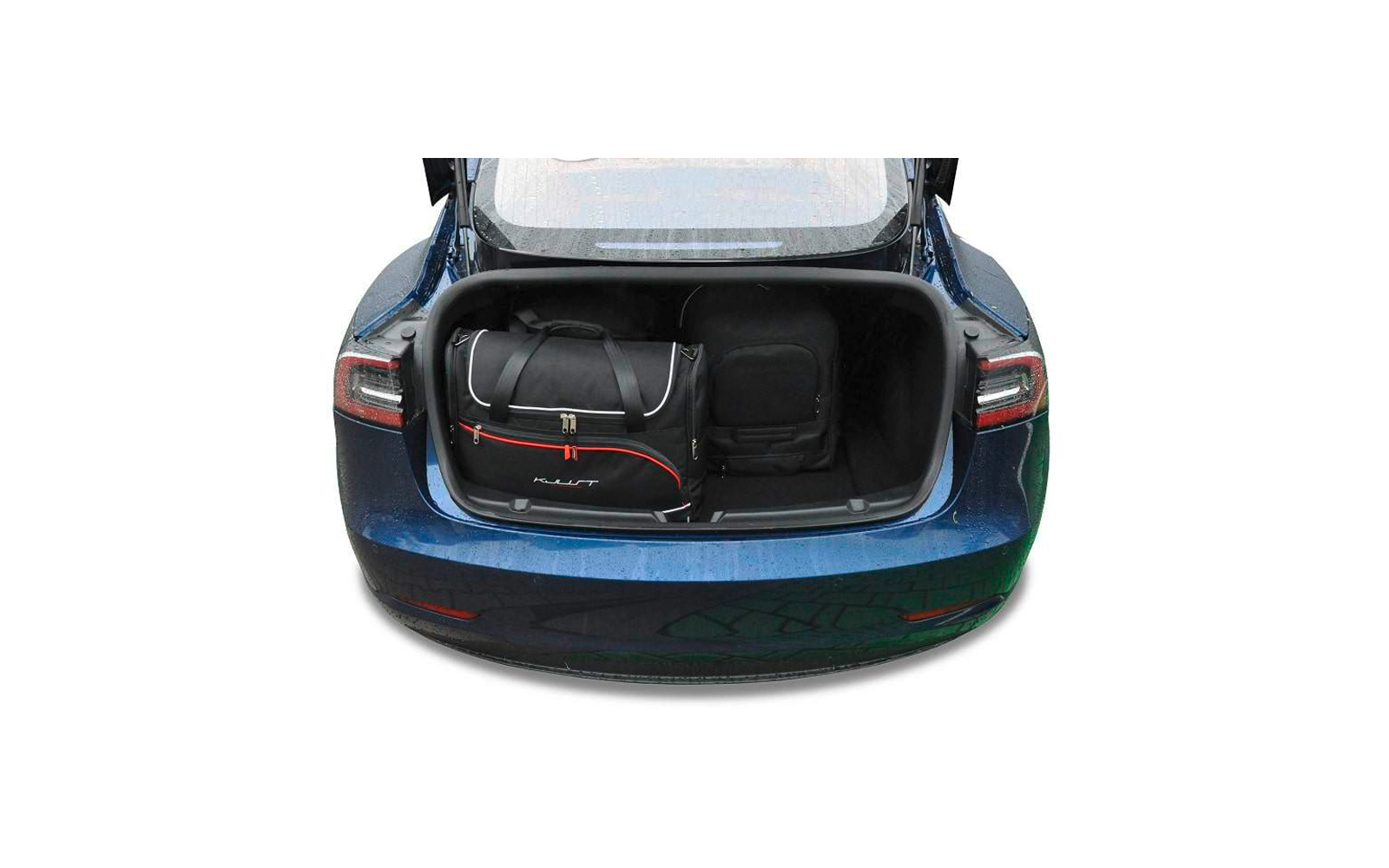 Bagasjeromsvesker 5-delers sett for Tesla Model 3 2017–2023 bakside