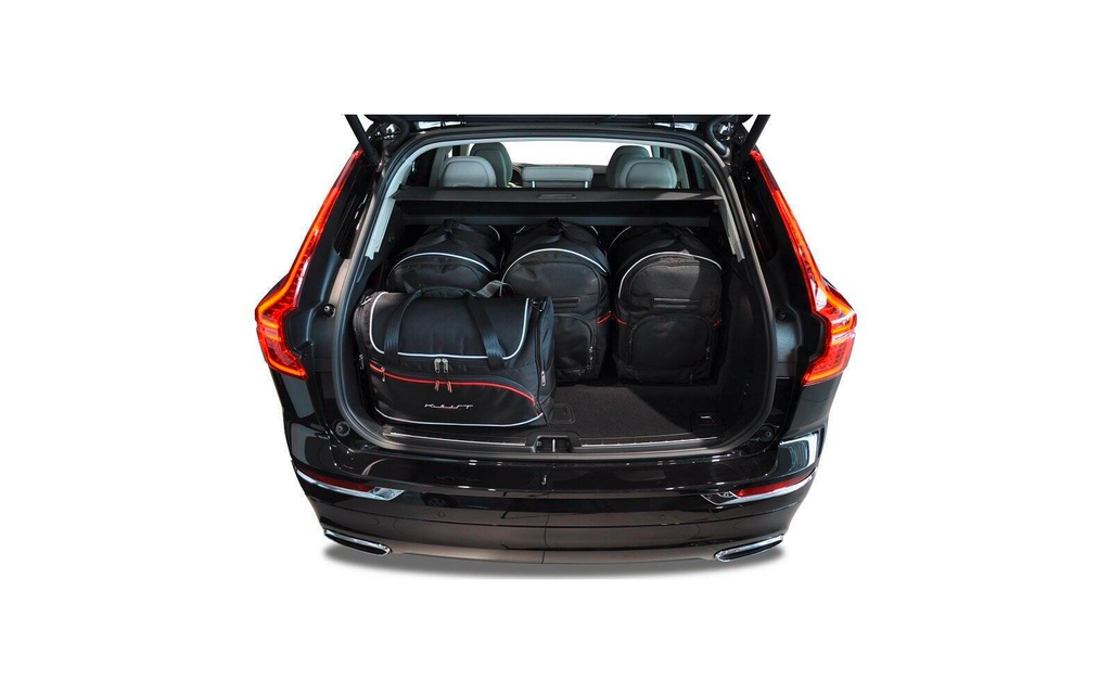 Bagasjeromsvesker 5-delers sett for Volvo XC60 fra 2017 bakside