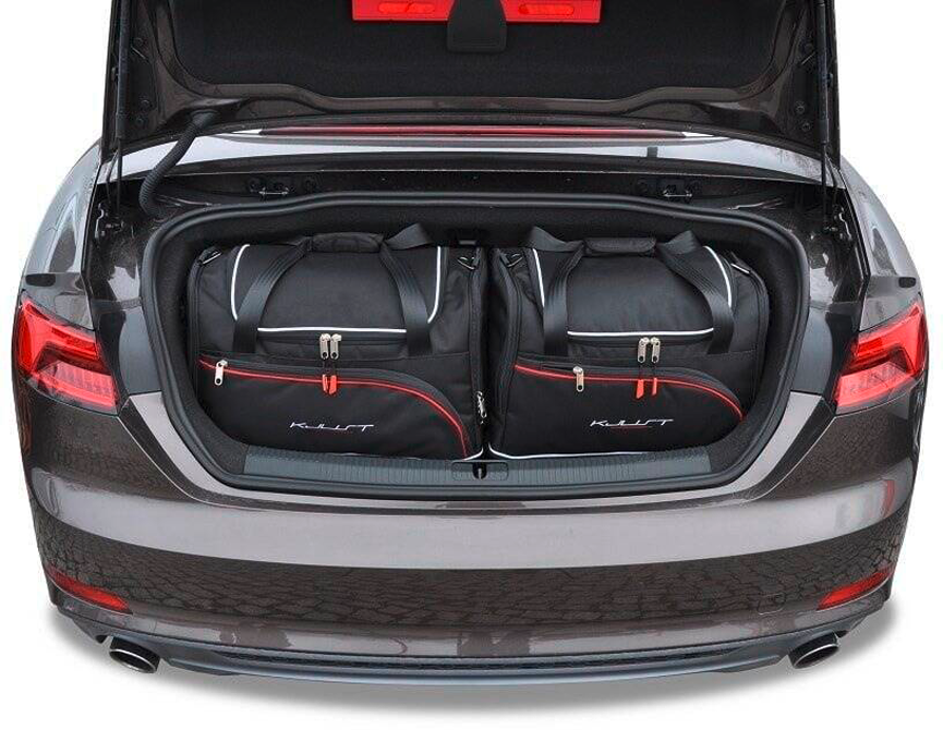 Bagasjeromvesker 4-delers sett for Audi A5/S5 Cabrio forfra
