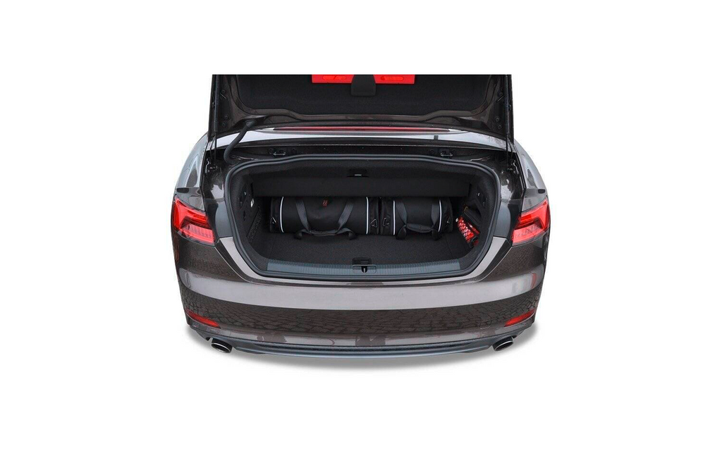 Montert Bagasjeromvesker 4-delers sett for Audi A5/S5 Cabrio i bagasjerom