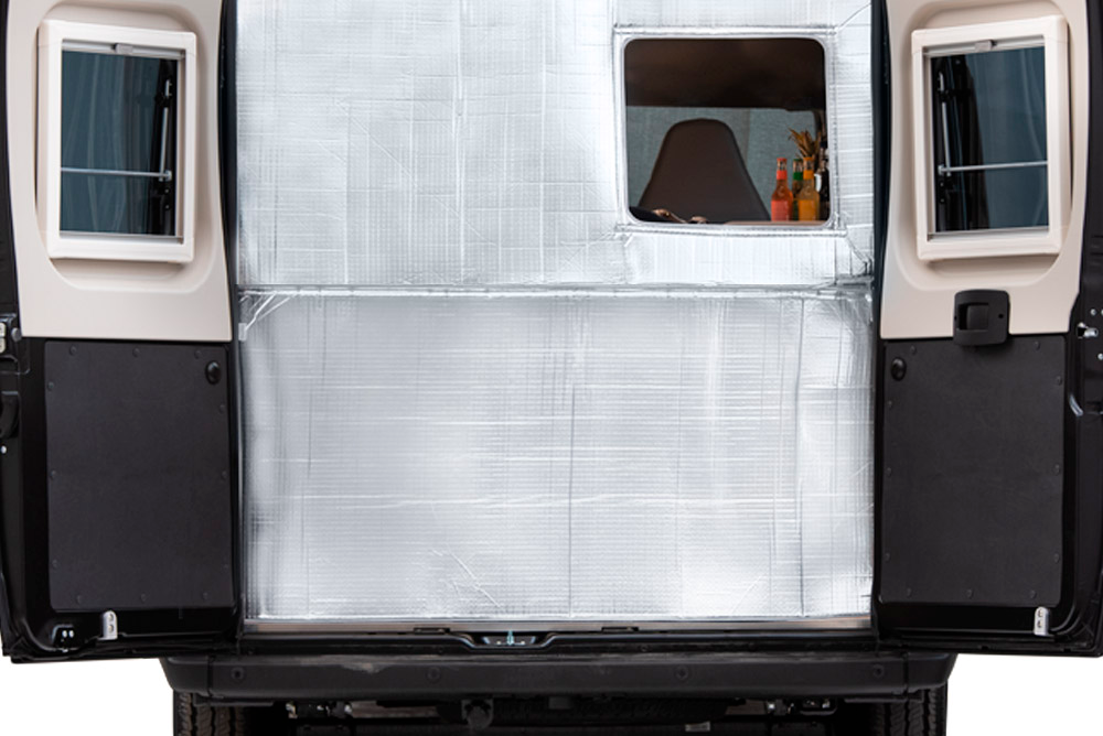 Bakdørisolering for Fiat Ducato type 250/290 H2 - Hindermann montert i bakdør