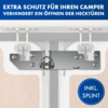 Bakdørlås innbruddssikring H1/H2 for Fiat Ducato/Citroen Jumper bakside
