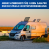 Nærbilde av festeskruer på Bakdørlås innbruddssikring H1/H2 for Fiat Ducato/Citroen Jumper