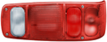 Baklykt Caraluna I venstre 6 funksjoner 446x170 mm 12V fra Hella