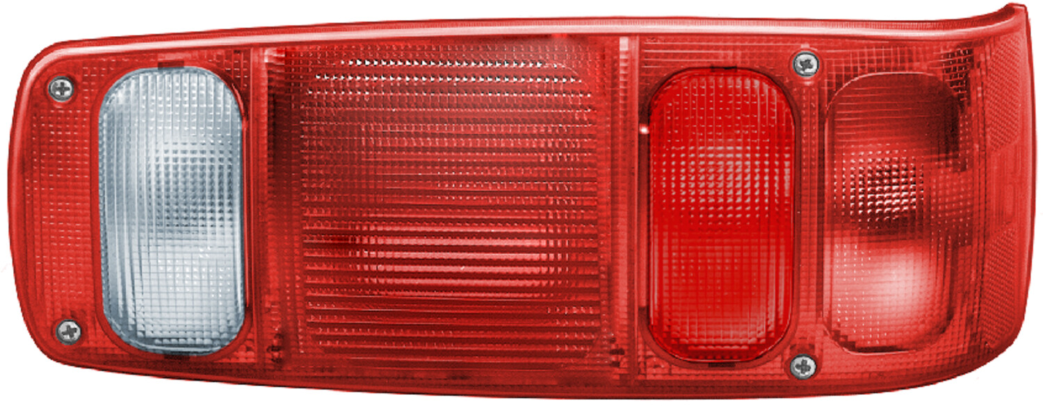 Baklykt Caraluna I venstre 6 funksjoner 446x170 mm 12V fra Hella