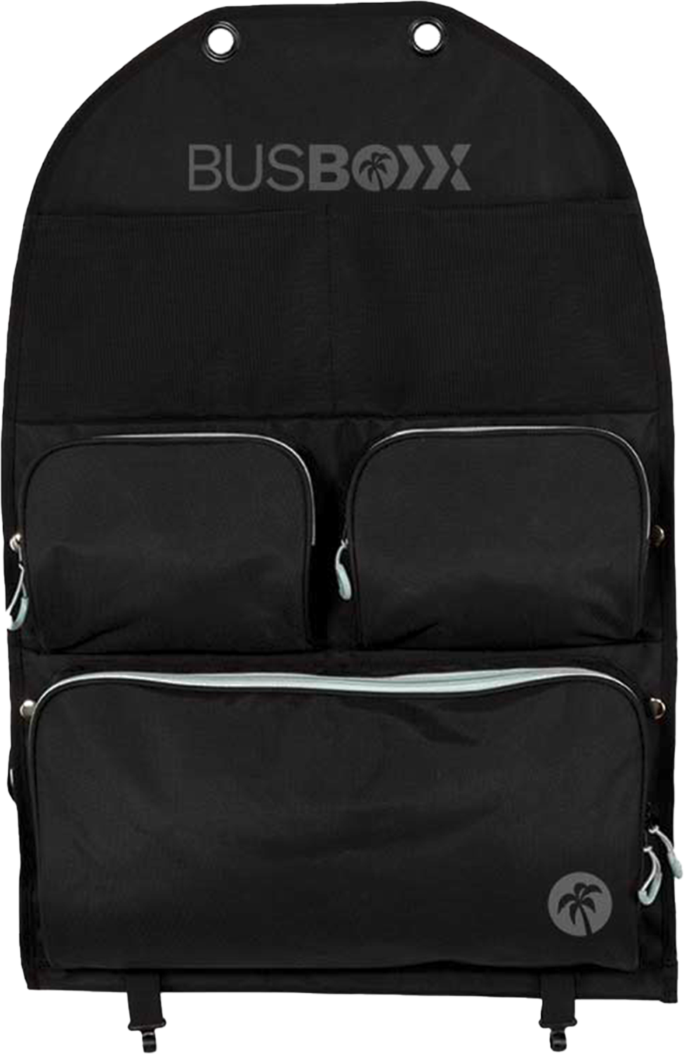 Bakseteveske for forseter VW T5 T6 T6.1 50x75 cm BusBoxx forfra