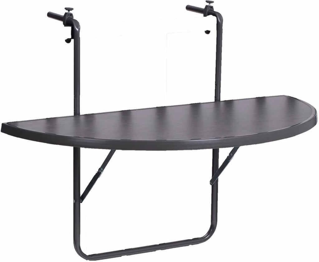 Balkonghengebord Butler antrasitt 100x50 cm forfra