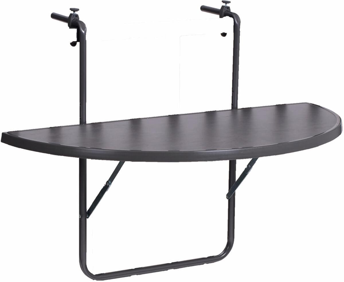 Balkonghengebord Butler antrasitt 100x50 cm forfra