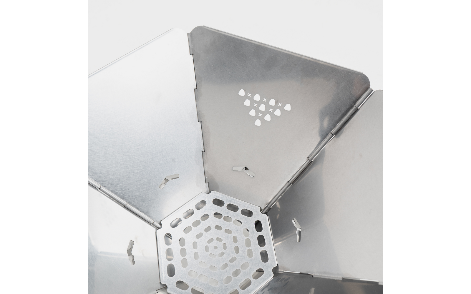 Bålpanne med grillrist og Solo Up Eurobox 2,25 kg - Boxio Fire bakside